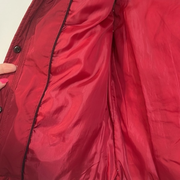 KENNETH COLE REACTION DOWN PUFFER VEST RED SIZE MEDIUM - Picture 6 of 9